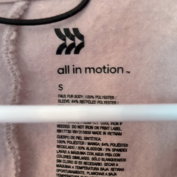 Sweatshirt/shearling jacket - Picture 2 of 3